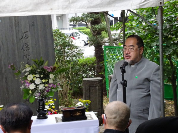 黒龍会・内田良平翁の遺族、田中建之氏